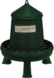 Nobby Geflügel Futterautomat Recycle Futtertrog aus Kunststoff in Grün - 4 kg – Bild 1 von 2