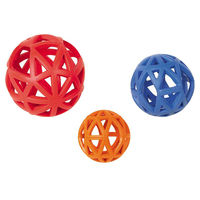 Produktbild von Nobby Gitterball aus Vollgummi für Hunde 7 cm