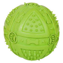 Produktbild von Nobby Gummi Ball Squeaker Grün
