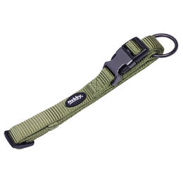 Produktbild von Nobby Halsband Classic Comfort aus Nylon in Lindgrün verstellbar 30-45 cm
