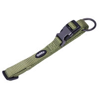 Produktbild von Nobby Halsband Classic Comfort aus Nylon in Lindgrün verstellbar 30-45 cm