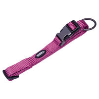 Produktbild von Nobby Halsband Classic Comfort aus Nylon in Rosa mit Verstellmöglichkeit 40-55 cm