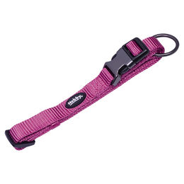Produktbild von Nobby Halsband Classic Comfort Himbeere Rosa Nylon Größe L 50-65 cm