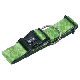 Produktbild von Nobby Halsband Classic Preno aus Nylon in Grün/Grau Größe L 55-70cm