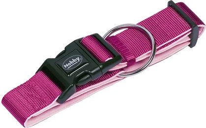 Nobby Halsband Classic Preno Extra für Hunde in Himbeere Pink Größe L 32-45 cm – Bild 1 von 3