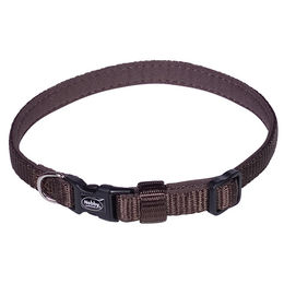 Produktbild von Nobby Halsband Classic Preno Mini XS für Welpen aus Nylon in Braun