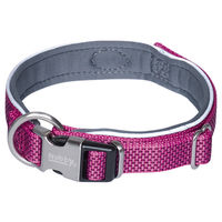 Produktbild von Nobby Halsband Classic Preno Royal für Hunde Himbeere Rosa Größe L 38-47 cm