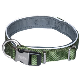 Nobby Halsband Classic Preno Royal für Hunde in Grün mit Neopren Grösse L 45-55 cm – Bild 1 von 2