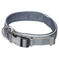 Produktbild von Nobby Halsband Classic Preno Royal Grau aus Nylon mit Verstellmöglichkeit 28-34 cm