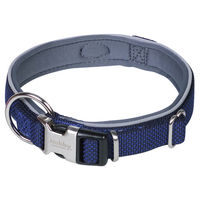 Produktbild von Nobby Halsband Classic Preno Royal Navy Blau Nylon Grösse L 28-34 cm