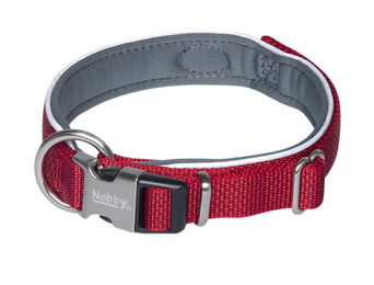 Nobby Halsband Classic Preno Royal rot Nylon Größe L 54-65 cm – Bild 1 von 2