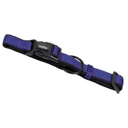 Produktbild von Nobby Halsband Classic Reflect Soft aus Nylon blau schwarz