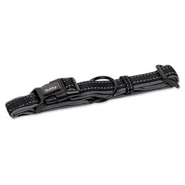 Produktbild von Nobby Halsband Classic Reflect Soft aus Nylon in Schwarz/Grau