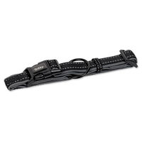Produktbild von Nobby Halsband Classic Reflect Soft aus Nylon in Schwarz/Grau