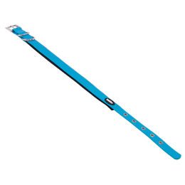 Produktbild von Nobby Halsband Cover Blau aus Polyester wasserdicht Größe L 30-40 cm