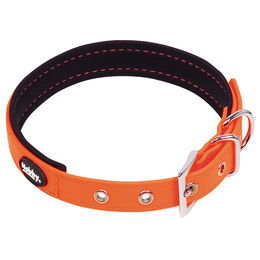 Produktbild von Nobby Halsband Cover Neonorange aus Polyester wasserfest 35-45 cm