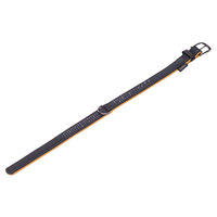 Produktbild von Nobby Halsband Pacific Deluxe Leder orange Größe L 52cm - 1 Stk.