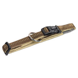 Nobby Halsband Soft Grip aus Nylon braun Grösse L 40-55 cm – Bild 1 von 2