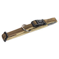 Produktbild von Nobby Halsband Soft Grip aus Nylon braun Grösse L 40-55 cm