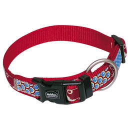 Nobby Halsband Style Rot Nylon für Welpen und kleine Hunde 22-35 cm – Bild 1 von 2