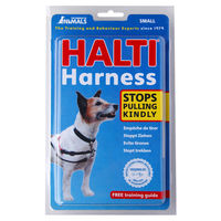 Produktbild von Nobby Halti Front Control Anti-Zug Hundegeschirr Schwarz Rot Größe S (36-64 cm) - 1 Stk.