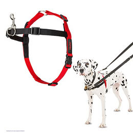 Nobby Halti Front-Control Hundegeschirr aus Nylon Schwarz Rot Größe M (58-86 cm) – Bild 1 von 10