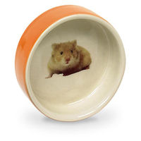 Produktbild von Nobby Hamster Keramikschale Orange - 1 Stk.