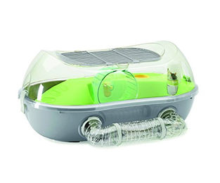 Nobby Hamsterheim Spelos XL Metro Hamsterkäfig Grau 59 x 37 x 26 cm – Bild 1 von 5