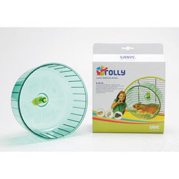 Nobby Hamsterrad Jumbo Laufrad aus Kunststoff für Hamster in Grün oder Grau - 1 Stk. – Bild 1 von 8