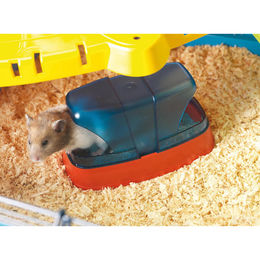 Nobby Hamstertoilette aus Kunststoff in Blau Grün oder Bunt Größe S – Bild 1 von 5