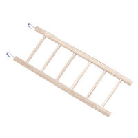 Produktbild von Nobby Holzleiter mit 6 Sprossen aus Naturholz für Wellensittiche und Kanarienvögel