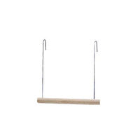 Produktbild von Nobby Holzschaukel für Vögel aus Naturholz Braun 12 x 13 cm