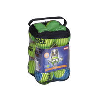 Produktbild von Nobby Hund Tennisball M 6,5 cm Bunt 12er Netz