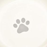 Produktbild von Nobby Hunde Futternapf SABIT aus Keramik rutschfest weiß grau 2000 ml