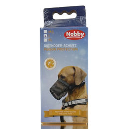 Nobby Hunde Giftköderschutz Schwarz Größe L – Bild 1 von 2