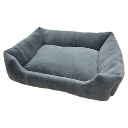 Nobby Hunde Komfortbett eckig Shido grau 90 x 70 x 25 cm – Bild 1 von 1