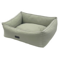 Produktbild von Nobby Hunde Komfortbett Seira eckig pastellgrün 50 x 42 x 15 cm