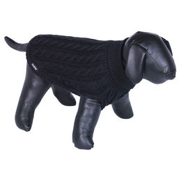 Produktbild von Nobby Hunde Pullover Adri Schwarz aus Mikrofaser Größe 26 cm
