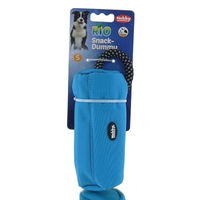 Produktbild von Nobby Hunde Wurfspielzeug Snack Dummy Rio Blau Nylon Größe S - 15 cm