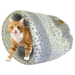 Produktbild von Nobby Hundebett Alanis Kuschelsack aus Plüsch Grau