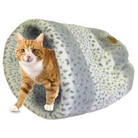 Produktbild von Nobby Hundebett Alanis Kuschelsack aus Plüsch Grau