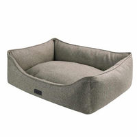Produktbild von Nobby Hundebett Anda eckig aus Plüsch beige Größe M