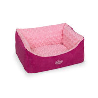 Produktbild von Nobby Hundebett Arusha aus Plüsch in Rosa Größe S