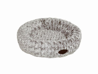 Nobby Hundebett Arusha Donut braun meliert Ø45cm - 45 cm – Bild 1 von 1