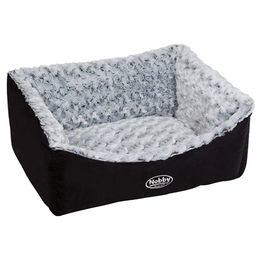 Produktbild von Nobby Hundebett Arusha eckig schwarz 45 x 40 x 18 cm