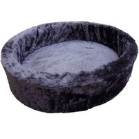 Produktbild von Nobby Hundebett aus Plüsch grau 70 cm - 70 cm
