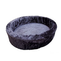 Produktbild von Nobby Hundebett aus Plüsch grau 80 cm - 80 cm