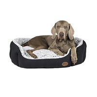 Produktbild von Nobby Hundebett Cacho aus Plüsch in Grau Größe L