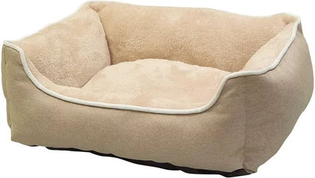 Nobby Hundebett Classic Arno eckig beige 62 x 50 x 17 cm – Bild 1 von 3