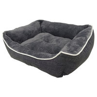 Produktbild von Nobby Hundebett Classic Arno eckig grau 73 x 59 x 18 cm für kleine bis mittlere Hunde